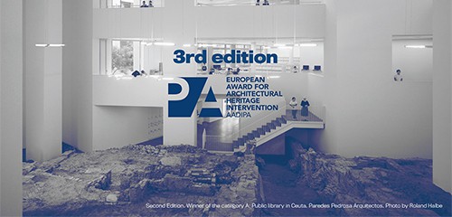 The participation figures and the quality of the proposals of the 3rd call for the European Prize for Architectural Heritage Intervention AADIPA reaffirm its notoriety and reputation.
